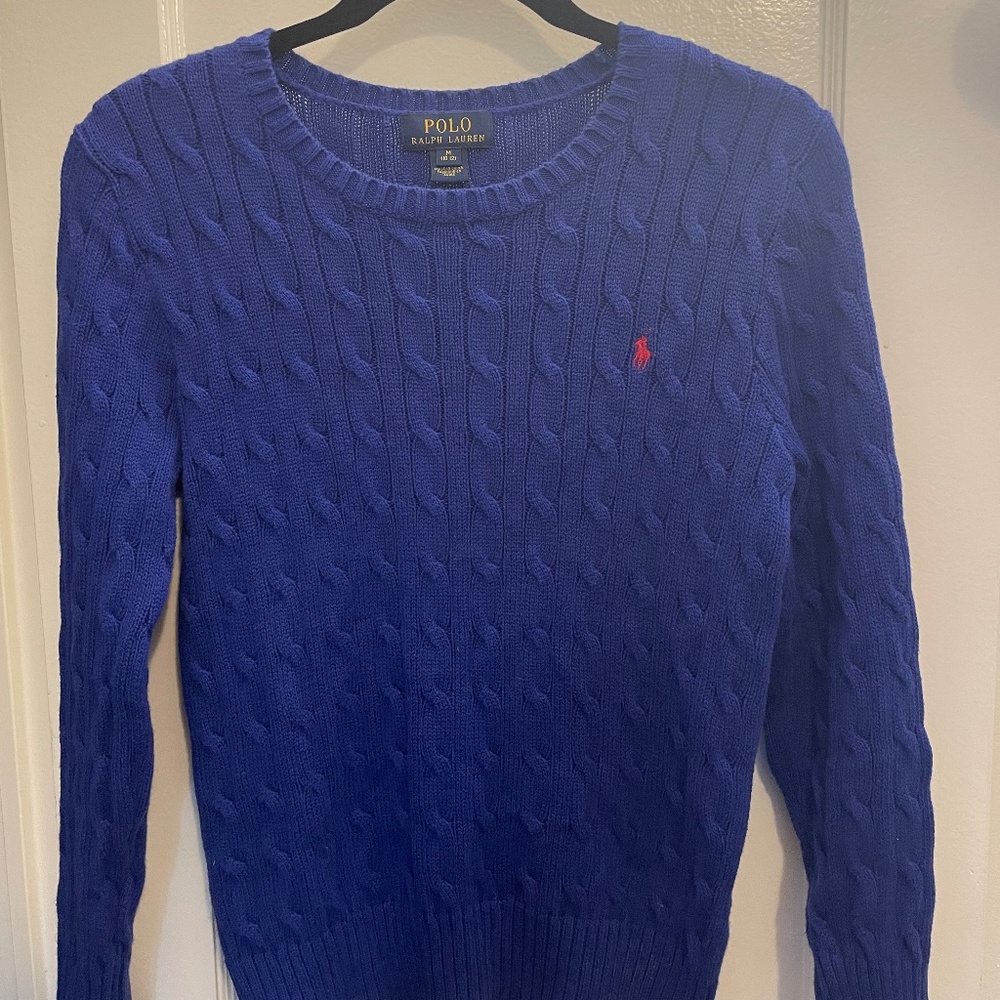 Women's Ralph Lauren Sweater - Blue - M